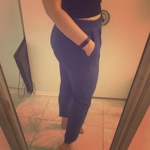 H&M drawstring pants 👖 Cobalt Blue
